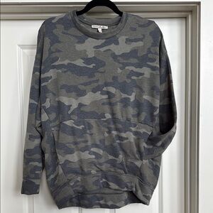 Camouflage Oversized Sweater by Express